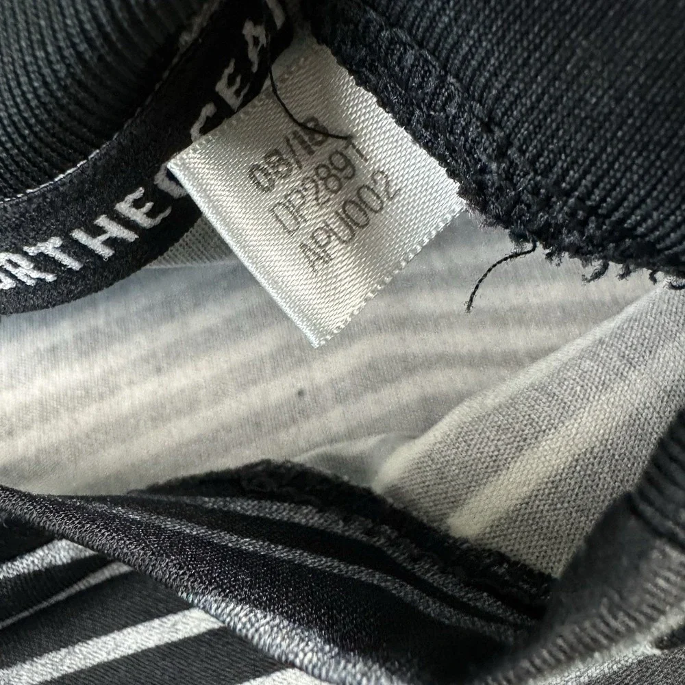Nike X Juventus Parley Black  Striped Men's Performance Soccer Jersey Sz S 2018